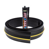 16'5"/5.0m Weather Defender® Original | Ultimate Garage Door Threshold Seal Kit with Adhesive & Garage Door Bottom Weather Stripping Weather Defender