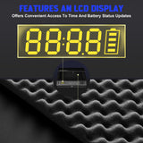 Gun Safe, Biometric Gun Safes for Handgun with 3 Ways Unlock Safe Fingerprint Digital PIN Key Fingerprint Quick Access Pistol Safe for Car Nightstand Living Room StormRift