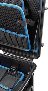 B&W International Jumbo 6700 Outdoor Tool Case with Pocket Tool Boards, Black B&W International