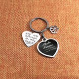 Pet Dog Remembrance Memorial Photo Frame Keychain Gifts, Pet Sympathy Present,You are Always in My Heart bouti1583