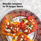 OXO Good Grips Stainless Steel Steamer With Extendable Handle OXO