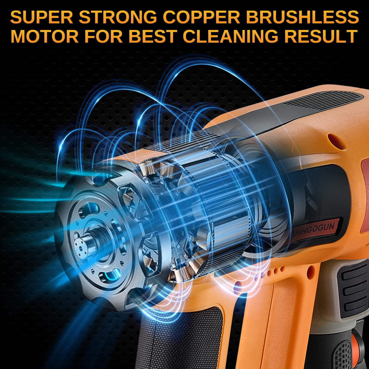 Cordless Pressure Washer Battery Bowered 1060 PSI Compatible with Makita Battery, Portable Power Washer for Cars 5000mAh Brushless Motor & 2.5 GPM High-Pressure Washer, 6-in-1 Nozzle, LCD Screen This Hill