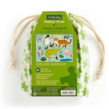 Mudpuppy Animals of The World to Go Puzzle, 36 Pieces – Great for Kids Ages 3+ - Perfect for Travel, Easy Clean-Up, Packaged in Secure, Reusable Fabric Bag Mudpuppy