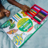 Melissa & Doug Jumbo 50-Page Kids' Coloring Pads 3-Pack - Animals, Vehicles, and Multi-Themed - FSC Certified Melissa & Doug