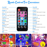 2025 Upgrade Halloween Christmas Projector Lights Outdoor, COOLWUFAN 2-in-1 Holiday Projector Lights Decorations, 30 Bright HD Effects (20 Slides) Projection Light for Xmas Party Garden Yard Decor COOLWUFAN