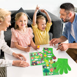 WATINC Felt Story Finger Puppets - 2Pcs DTY Storytelling Hand Puppet Felt Art Craft Education Gift, Making Storytime Early Learning Role Play for Kids Toddles (Insect Animals) WATINC