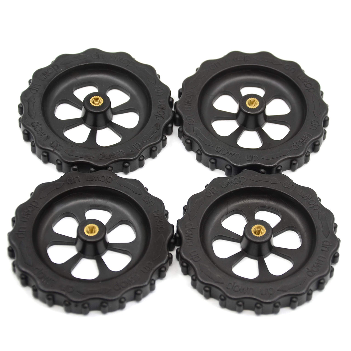 Befenybay 4PCS Upgraded Hand Twist Leveling Nut Diameter 60mm, 4PCS Hot Bed Spring, 4PCS M4X35mm Screws for Creality 3D Printer CR-10 CR-10s Ender 3 Ender 3 Pro Ender 5 Befenybay