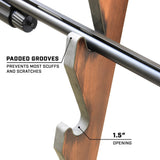 GoSports Outdoors Wall Mounted Firearm Display Rack - Holds 5 Rifles or Shotguns - Choose Your Style GoSports Outdoors