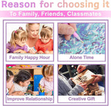 Garden Unicorn Diamond Painting Kits,Fun DIY Full Circle Diamond Cross Stitch Art Kit for Adults Enjoying Family Fun Time Home Decor Wall Decor 8x12 Inch Parbamll