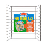 Melissa & Doug Deluxe Metal Wire Puzzle Storage Rack for 12 Small and Large Puzzles - Puzzle Rack Organizer, Puzzle Holder Rack For Kids, Puzzle Organizers And Storage Melissa & Doug