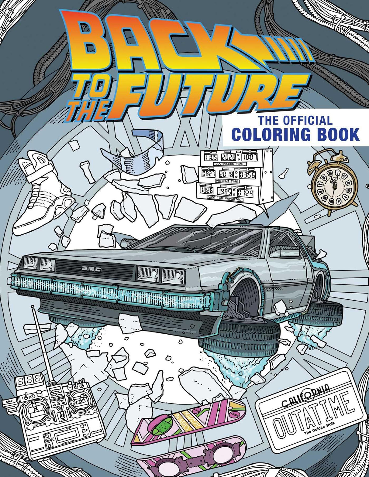 Back to the Future: The Official Coloring Book Insight Editions