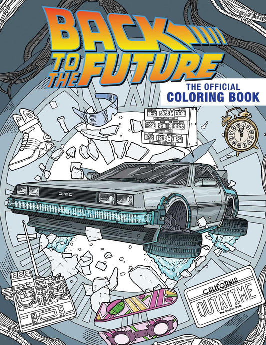 Back to the Future: The Official Coloring Book