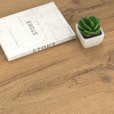 WAMPAT Set of 2 Farmhouse Dining Tables for 8-12 Persons with Heavy Duty Wooden Legs, 135.4 Inch Rectangular Modern Wood Kitchen Table for Dining Room & Living Room, Oak Brown WAMPAT