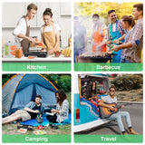 Etunsia Cordless Vacuum Sealer, Rechargeable Vacuum Sealer Machine, Build in Cutter and Bag Storage, With External Air Hose for Mason Jars/Canisters (Black and Gray) Etunsia