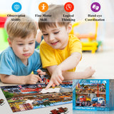 JOYZEXY Puzzles for Kids Ages 4-8 6-8 8-10, Construction Site 100 Piece Puzzles for Kids, Educational Kids Puzzles Toys for Boys Girls Age 4, 5, 6, 7, 8-10 Years Old JOYZEXY