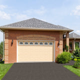 Goovilla Plastic Interlocking Deck Tiles, 9 Pack Patio Deck Tiles, 12"x12" Waterproof Outdoor Flooring All Weather Use, Patio Floor Decking Tiles for Porch Poolside Balcony Backyard, Dark Coffee Goovilla