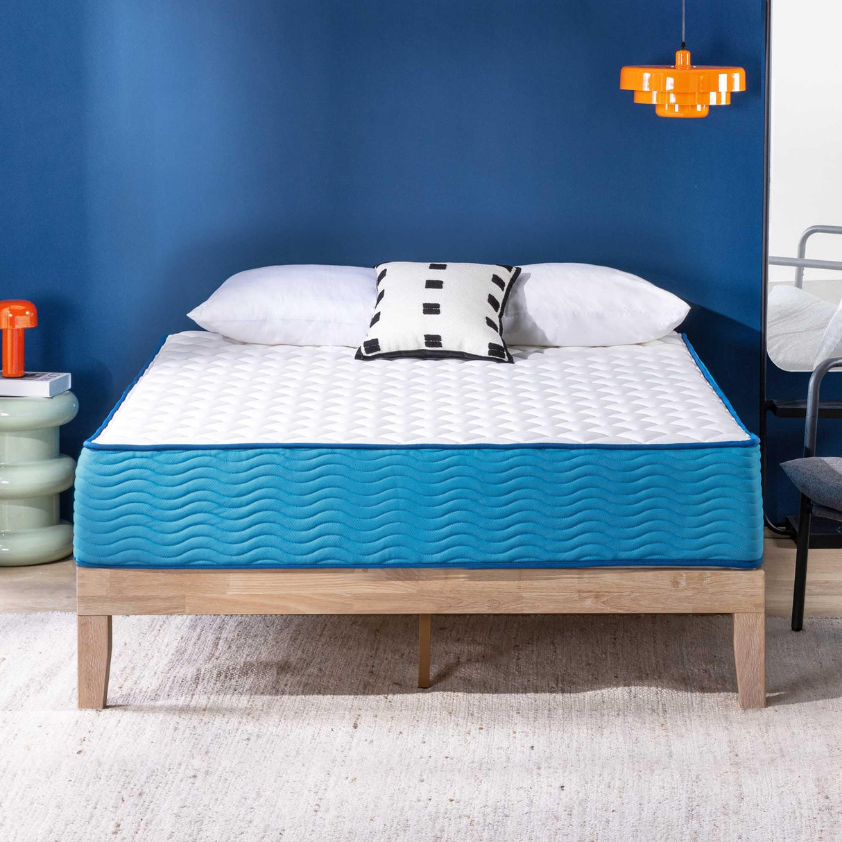 Best Price Mattress 12 Inch Hybrid Mattress, Tight Top, Supportive Foam, Pocketed Coils, Certified Safe Foams & Fabric, Mattress in a Box, Full Best Price Mattress