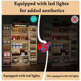 Vrmuxita Tall Kitchen Pantry Cabinet: Food Pantry Cabinets for Kitchen Storage, Off White Wood Storage Cabinet with 2 Doors, Farmhouse Cabinets with Freestanding Cupboard Vrmuxita