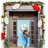 DearHouse 40Feet Christmas Garland, 2 Strands Artificial Pine Garland Soft Greenery Garland for Holiday Wedding Party,Stairs,Fireplaces Decoration, Outdoor/Indoor Use DearHouse