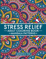 Stress Relief Adult Coloring Book: Mandala Patterns WoodArtSupply