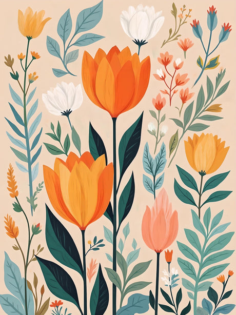 Yeadiffy Diamond Art Painting Kits for Adults Diamond Art Kits for Adults Beginners,5D Translucent Gems Diamond Painting,DIY Full Drill Diamond Gem Art and Crafts 12x16inch (Floral) Yeadiffy