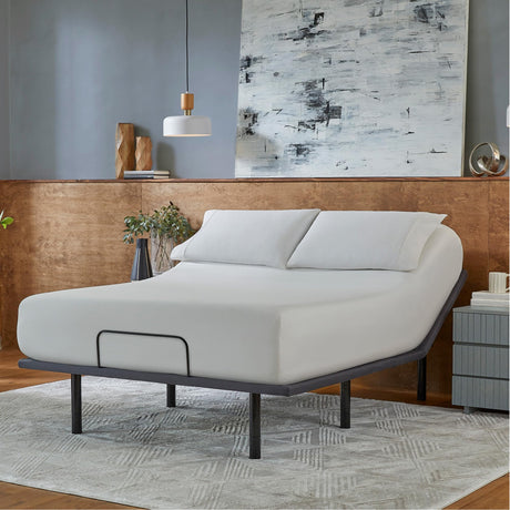 Beautyrest baselogic Level 2 Adjustable Base Bed Frame - Split Cal King - Head and Foot Adjustability, Wireless Remote, Zero-Gravity Preset, and Foldable for Convenient Mobility and Storage Beautyrest