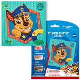 DIAMOND DOTZ PAW Patrol Chase Diamond Painting Kits for Adults - Diamond Art Kits a Relaxing Creative Craft Kit with Dotz Gems DIAMOND DOTZ