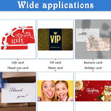 Zonon 120 Pieces Sublimation Metal Business Cards Blanks Aluminum Metal Name Card 3.4 x 2.1 x 0.009 Inches 0.22 mm Thick Business Cards for Color UV Print Custom Engrave Print DIY Zonon