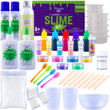 Discovering DIY Slime Kit for Girls and Boys - 52-Piece Slime Making Kit for Kids w/Craft Supplies - Makes Unicorn, Cloud, Butter, Galaxy, Mermaid and Slime for Kids Discovering DIY