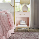 Little Seeds Monarch Hill Clementine Nightstand, Pale Pink Little Seeds