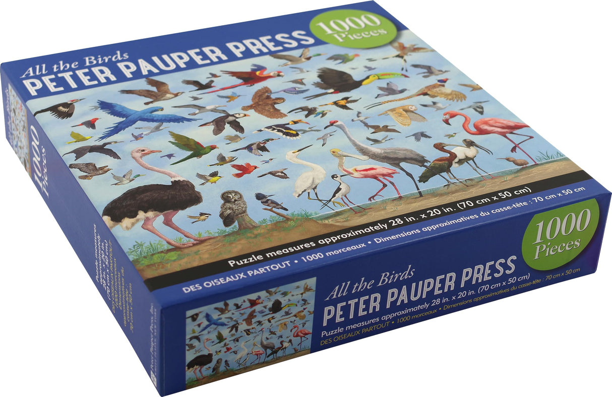 PETER PAUPER PRESS All The Birds 1000 Piece Jigsaw Puzzle PETER PAUPER PRESS