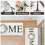 KIMODE Farmhouse Kitchen Mat 2PCS Anti Fatigue Kitchen Rugs Non-Skid Waterproof Kitchen Floor Mat Cushioned Comfort Standing Mat for Office,Laundry,Sink,Home KIMODE