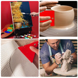 EEEKit 15 PCS Palette Knife Set, Stainless Steel Spatula Palette Knives with Plastic Scrapers, Pallet Knife for Oil Canva Acrylic Painting EEEKit