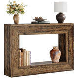 Celaform Console Tables for Entryway, 47.2 Inch Long Sofa Table with Storage, Farmhouse Wood Style Entry Table Behind Couch Table for Living Room, Entrance, Hallway Celaform