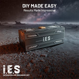 EZARC Electric Screwdriver Set, 181 in 1 Cordless Screwdriver, 3 Torque Settings with 160 Magnetic Precision Bits, Power Screwdriver Repair Tool Kit for Phone Laptop Camera Watch Computer EZARC