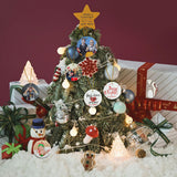 Sublimation Blanks Bulk Personalized Christmas Ornaments Set Ceramic Sublimation Ornaments White Ornaments for Christmas Tree Decorations Wedding Gifts Birthday Gifts for Women Men 3",25p AMONE