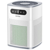 Air Purifiers for Bedroom, HEPA Covers Up to 302 sq.ft Room, 24db Sleep Model, Night Lighting, 3 Timers, with Aromatherapy for Bedroom, Dorm Room, Apartment, Kitchen-HY1800 Loytio
