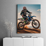 Sport Motorcycle Motocross Racing Theme Paint by Numbers Kit for Adults Beginners Adult Paint by Number Kits on Canvas DIY Acrylic Oil Paints Paintwork with Paintbrushes for Gift Home Wall Decor 16*20 TKJMCSW
