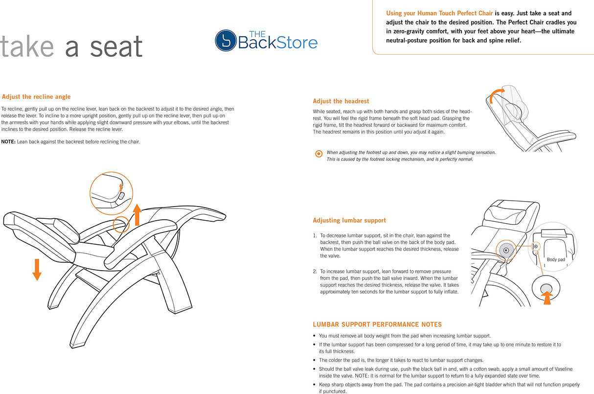 Perfect Chair Human Touch PC-420 Classic Manual Plus Series 2 Dark Walnut Wood Base Zero-Gravity Recliner - Espresso Premium Leather Human Touch