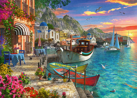 Ravensburger Grandiose Greece 1000 Piece Jigsaw Puzzle for Adults - 12000470 - Handcrafted Tooling, Made in Germany, Every Piece Fits Together Perfectly Ravensburger