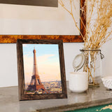 SESEAT 8x10 Picture Frame Rustic Brown, Display Pictures for Wall and Tabletop, 1 Pack SESEAT