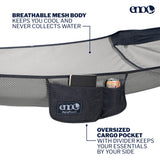 Eagle's Nest Outfitters - DayLoft Hammock - Lunar Grey ENO