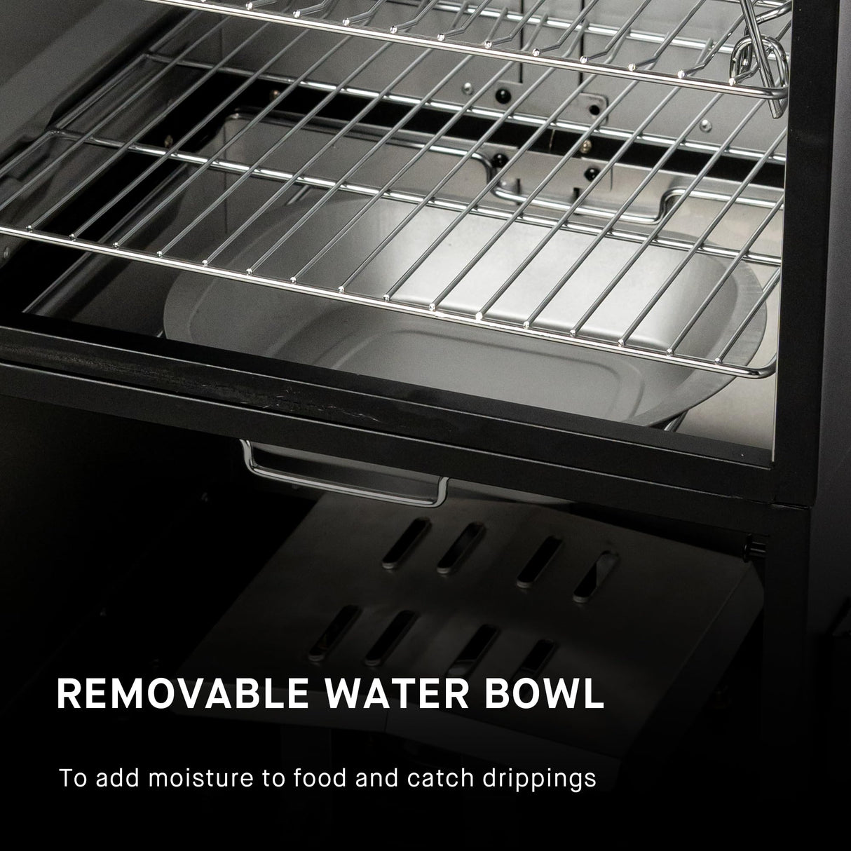 Masterbuilt® 40-inch ThermoTemp Propane Gas Vertical BBQ Smoker with Analog Temperature Control and 960 Cooking Square Inches in Black, Model MB20051316 Masterbuilt