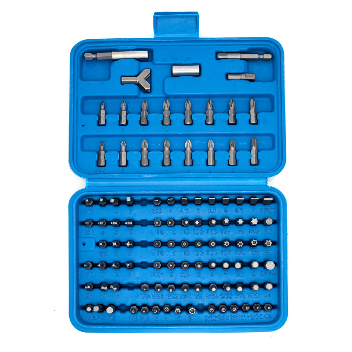 NEIKO 10082A Security Bit Set and Ratcheting Screwdriver | 101 Piece Set | Chrome Vanadium Steel | Screwdriver Bit Set Phillips, Tamperproof Torx Bits, & Flat | 1/4" Hex Shank Magnetic Bit Holder NEIKO
