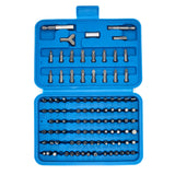 NEIKO 10082A Security Bit Set and Ratcheting Screwdriver | 101 Piece Set | Chrome Vanadium Steel | Screwdriver Bit Set Phillips, Tamperproof Torx Bits, & Flat | 1/4" Hex Shank Magnetic Bit Holder NEIKO