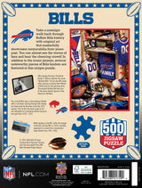 MasterPieces Game Day 500 Piece Jigsaw Puzzle for Adults - NFL Buffalo Bills Locker Room - 15"x21" Masterpieces