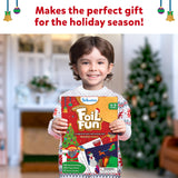 Skillmatics Foil Fun - Holiday Magic, No Mess Art for Kids, Christmas Craft Kits & Supplies, DIY Creative Activity, Travel Toys, Gifts for Boys & Girls Ages 4, 5, 6, 7, 8, 9 Skillmatics