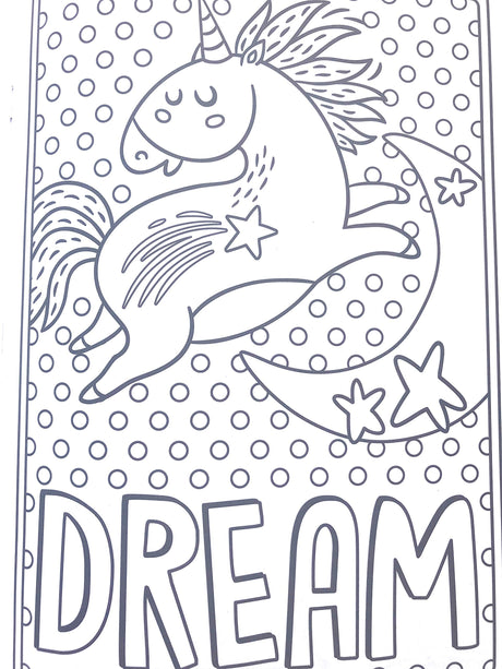 Bendon Unicorn Coloring Book (for All Ages - 48 Magical Pages to Color!) Bendon
