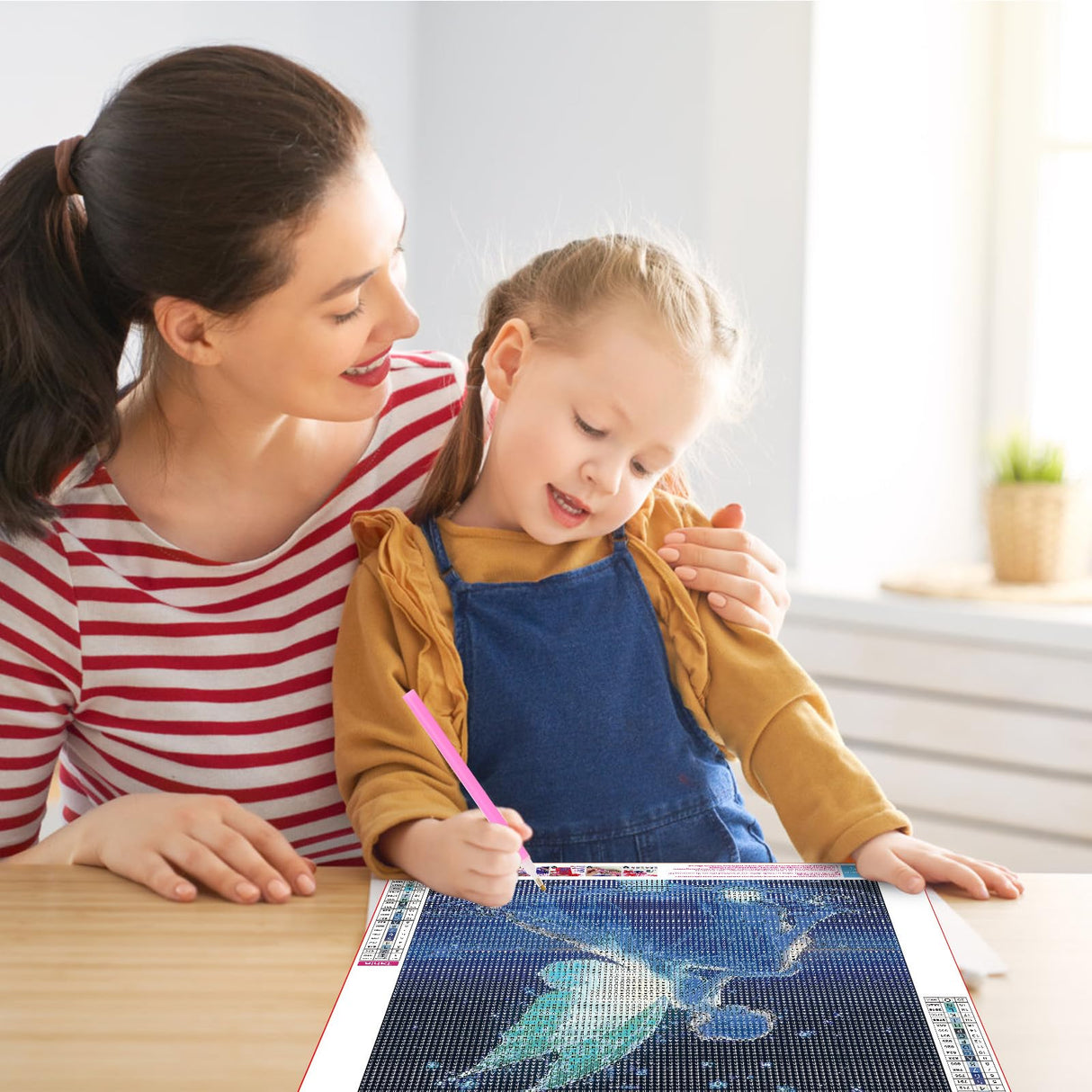 Miwixy Butterfly Fairy Diamond Art Kits for Adults,Starry Night Beach Diamond Painting 5D Full Drill Round Diamond Dots Paintings Canvas for Beginners Home Wall Decor12x12inch Miwixy