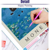 3 Pack Cat Diamond Art Kits for Adults Beginner,DIY Modern Diamond Painting 5D Round Full Drill Diamond Dots Gem Art Crafts with Tools,Funny Crafts for Home Wall Decor&Gift-12x16in KICHANG